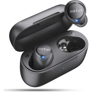 Bluetooth in-ear hoofdtelefoon met aptX hifi-audio, 4 microfoons, CVC 8.0 voor heldere oproepen, 60 ms Low Latency, diepe bas en IPX7 waterbescherming