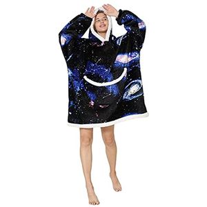 Oversized deken hoodie voor ultieme warmte en comfort