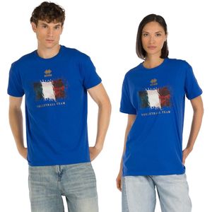 Errea Naz. T-Shirt Italië Volley T-Shirt Ita Er 04 Mc Jr - Sportswear - Kinderen
