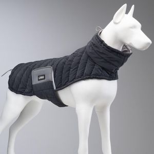 Lindo Dogs - Puffy Honden regenjas - Hondenjas - Hondenkleding - Regenjas voor honden - Waterproof/Waterdicht - Deep - Donkerblauw - Maat 2