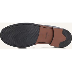 Les Deux - Willard Leather Loafer - Zwart - Leren Schoen
