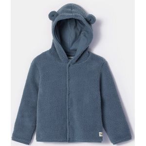 Woody jas baby unisex - grijsblauw - 252-10-BJB-M/189 - maat 68