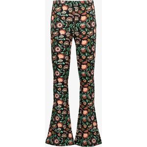 TwoDay meisjes flared broek met paisley print - Roze - Maat 170/176