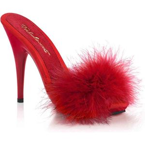 Fabulicious - POISE-501F Muiltjes met hak - US 14 - 45 Shoes - Rood