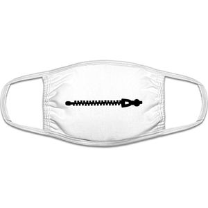 Shut up, grappig mondkapje | gezichtsmasker | bescherming | bedrukt | logo | Wit  mondmasker van katoen, uitwasbaar & herbruikbaar. Geschikt voor OV