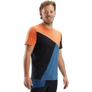 Rock Experience Drum T-shirt Met Korte Mouwen Oranje,Blauw,Zwart XL Man