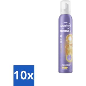 Andrélon - Perfecte Krul - Haarstyling - 200 ml - Bulkverpakking - 10 stuks