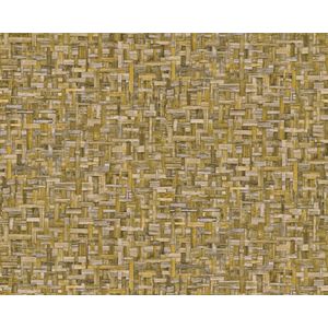 Architects Paper - Jungle Chic - Vliesbehang - Geel - 10 Meter x 0,53 Meter