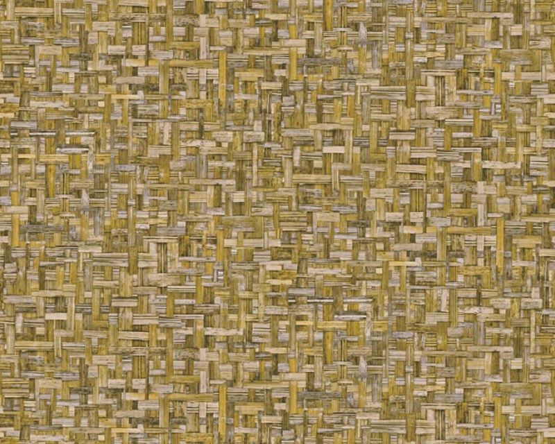 Architects Paper - Jungle Chic - Vliesbehang - Geel - 10 Meter x 0,53 Meter