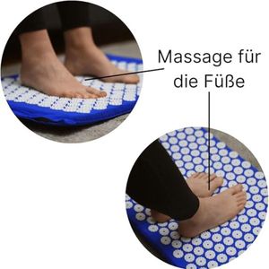 Equivera Spijkermat - Spijkermat - Spijkerbed - Acupunctuur Kussen - Acupressuur Mat