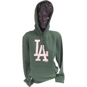 LA.LAKERS - NEW ERA- HOODY- TEAM LOGO- GREEN -XS