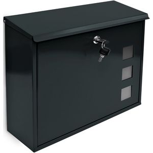 Brievenbus - Rood - Staal