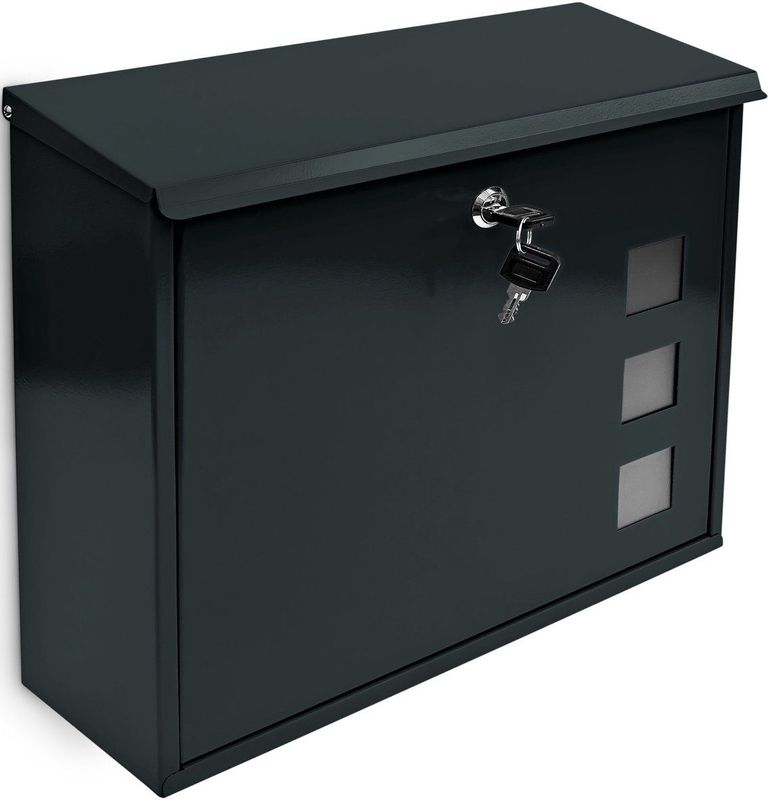 Brievenbus - Rood - Staal