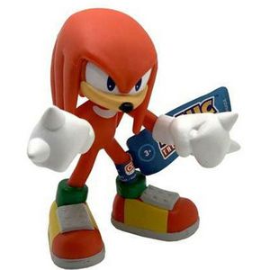 Comansi Sonic the Hedgehog: Knuckles 8 cm Figurine - Perfect voor gamers en verzamelaars