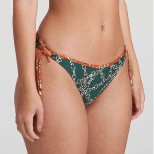 Marie Jo Swim Tazar Bikini Heup Slip Met Koordjes 1006554 Malachite - maat 38