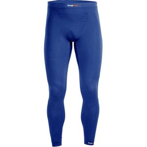 Knapman Zoned Compression Long Pants 25% Royal Blue | Lange Compressiebroek - Compressie Leggings voor Heren | Maat S