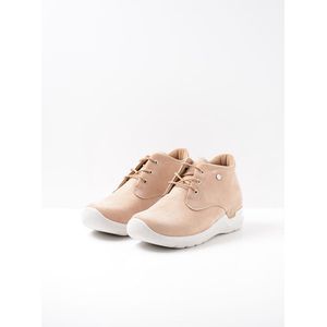 Wolky Hoge veterschoenen Truth DB beige nubuck