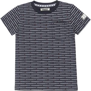 DJ Dutch jongens t-shirt aop Waves Navy