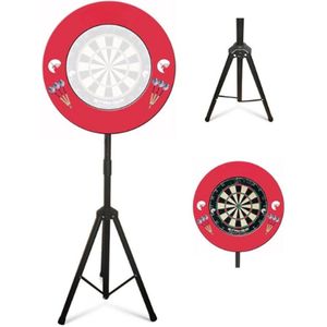 Dartstandaard - Ideale Hoogte - Verstelbaar - Mobiele Dartbaan