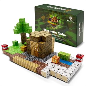 Magnetisch bouwspeelgoed - Minecraft - montessori - educatief - blokken