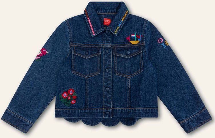 Oilily - Cameron coat - Blauw - 104/4yr