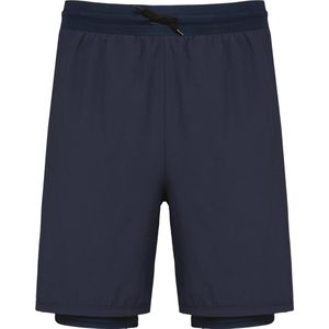 PROACT - PA1032 - Shorty - Navy - 2-in-1 met Ingewerkte Ondershort