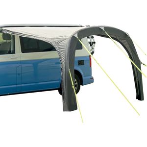 Skandika Vika Air Van 260 Voortent – Voortenten – Skandika Air-Rise Technology (opblaasbare voortent) - Caravanzeil, luifel, zonneluifel, UV 50 + - 3000 waterkolom – Voor woonwagen, caravan, camper, bus – 260 x 200 x 180 cm (LxBxH) – grijs