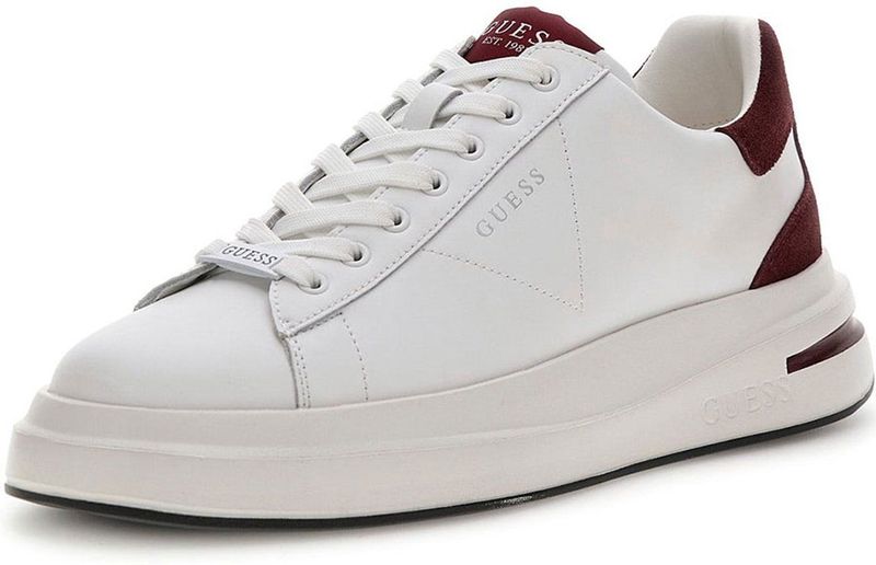 Guess - Elba - Sneakers - Leerblend - Hakhoogte 4.5 cm - Crêpezool hoogte 1.2 cm