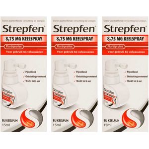 Strepfen Keelspray 8,75mg - 3 x 15 ml