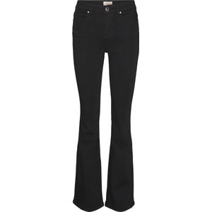 Vero Moda Jeans Vmflash Mr Flared Jeans Li140 Ga No 10305103 Black Dames Maat - W28 X L32