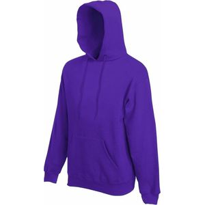 Fruit of the Loom - Classic Hoodie - Paars - L