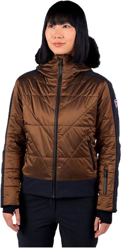 Rossignol - Ventina Bomber - Jas - Bruin - XL - Dames