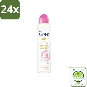 Dove – Deodorant Spray – Beauty Finish – 150 ml - Voordeelverpakking - 24 stuks - Anti-transpirant spray - Huidverzorging