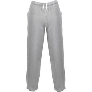 College Cuffed Joggingsbroek met elastische taille Heather Grey - M