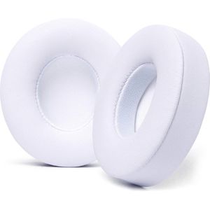 Extra Dikke Vervangende Oorkussens voor Beats Solo 2 & 3 - Zacht Leer Luxe Memory Foam - Wit