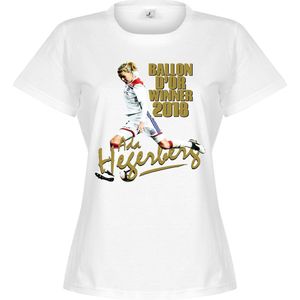 Ada Hegerberg Ballon d'Or Winner T-Shirt - Wit - Dames - M