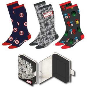 Marvel - Sokken - 3 Paar - Heren Dames - One Size