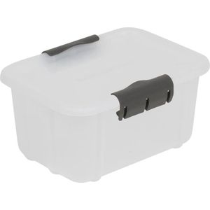 BranQ - VELUR - Opslagcontainer - Transparant - Kunststof - 3,6L