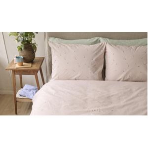 Dekbedovertrek - Grijs - Katoen - Eenpersoons