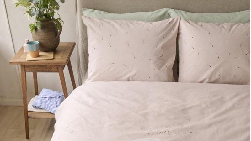 Dekbedovertrek - Grijs - Katoen - Eenpersoons