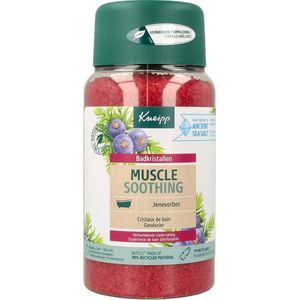 x6 Kneipp Muscle soothing badkristallen jeneverbes 600 Gram