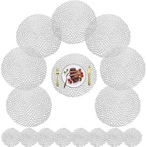 Placemat – Set van placemats – Eetkamer accessoires – Luxe placemats – Tafelen - Hittebestendig - Anti-Slip - Onderlegger – Afneembaar