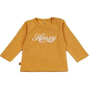 Frogs and Dogs - Legging Ocher Melange - Okergeel - Maat 50 - Meisjes