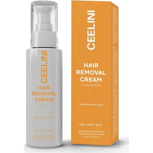 Ontharingscrème - Ontharingscreme en haarverminderende crème van ongewenste haren - Snelle ontharing zonder pijn en irritatie - Voor man en vrouw alle huidtype - Hair removal cream 100 ml