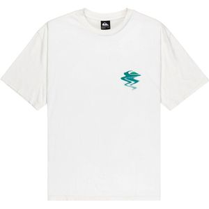 Quiksilver - Melt Away - T-shirt - Wit - Korte Mouwen - Heren