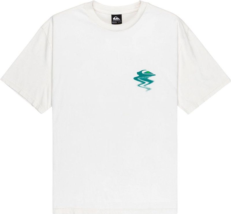 Quiksilver - Melt Away - T-shirt - Wit - Korte Mouwen - Heren