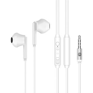 MG DS1550 Stereo Earphones - HiFi 3.5MM Port - Wit