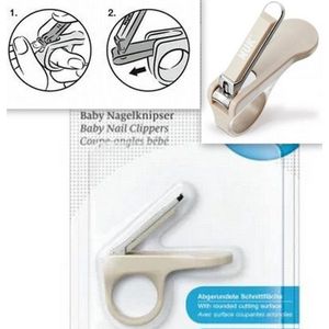 NUK baby nagelknipper - grijs Grijs