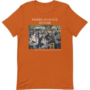 Pierre-Auguste Renoir 'Dans in Le Moulin de la Galette' (""Dance at Le Moulin de la Galette"") Beroemd Schilderij T-Shirt | Unisex Klassiek Kunst T-shirt | Autumn | M