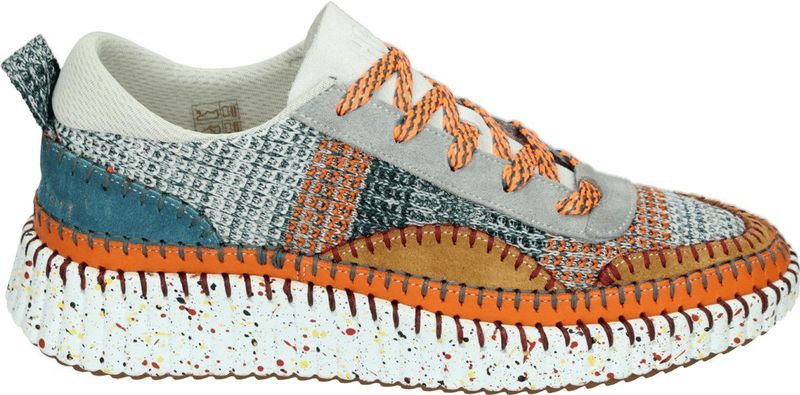 Hello Comfort 6011 - Lage sneakersDames sneakers - Kleur: Oranje - Maat: 39